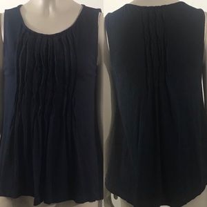 Anthropologie | Deletta | Sleeveless High Low Top